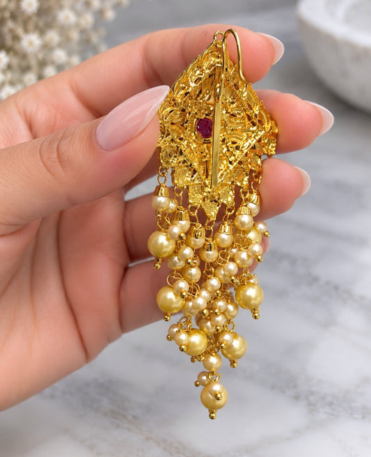 Diya Premium Gold Plated Earrings