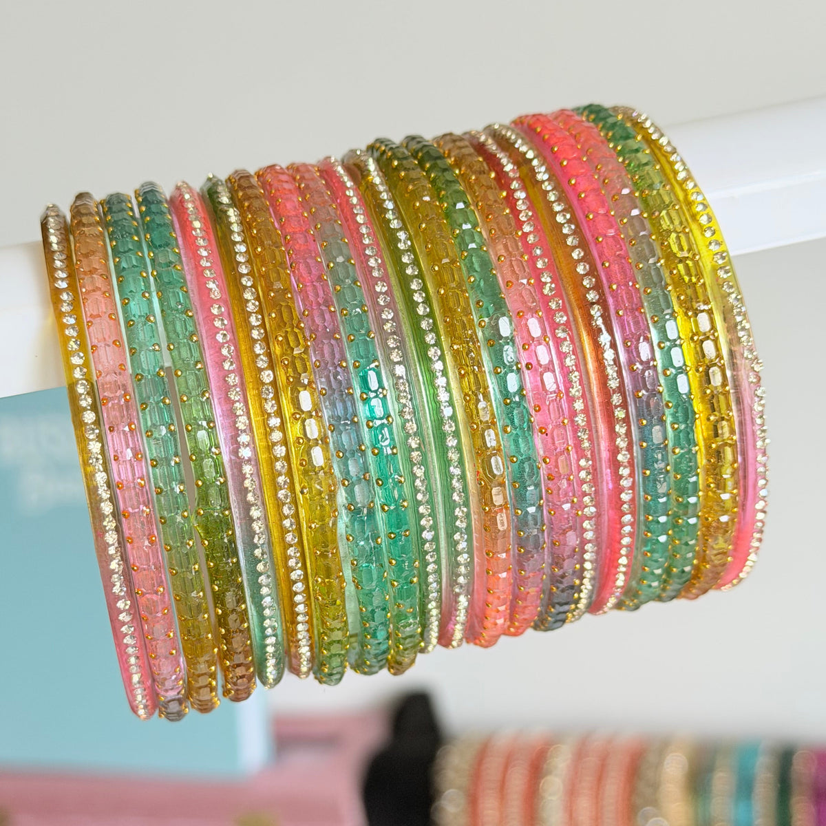 Asmita Glass Bangle Set