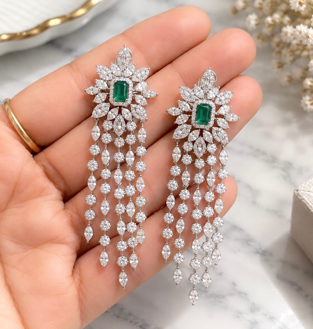 Megha Statement Style Earrings