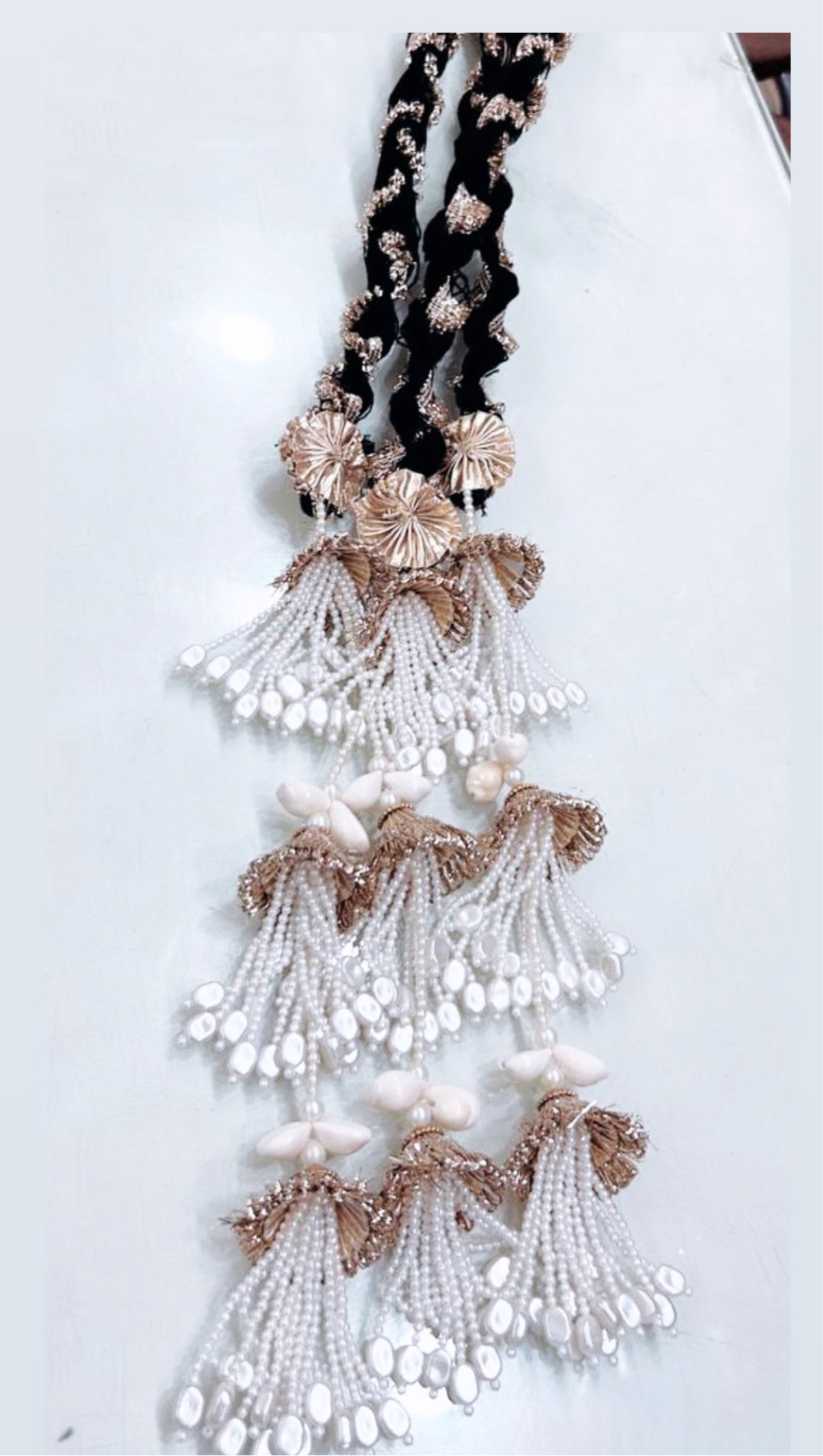 Parandi with White Tassels