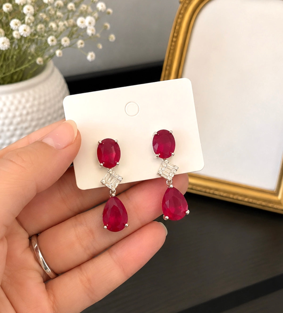 Manreet VVS Clarity Studs