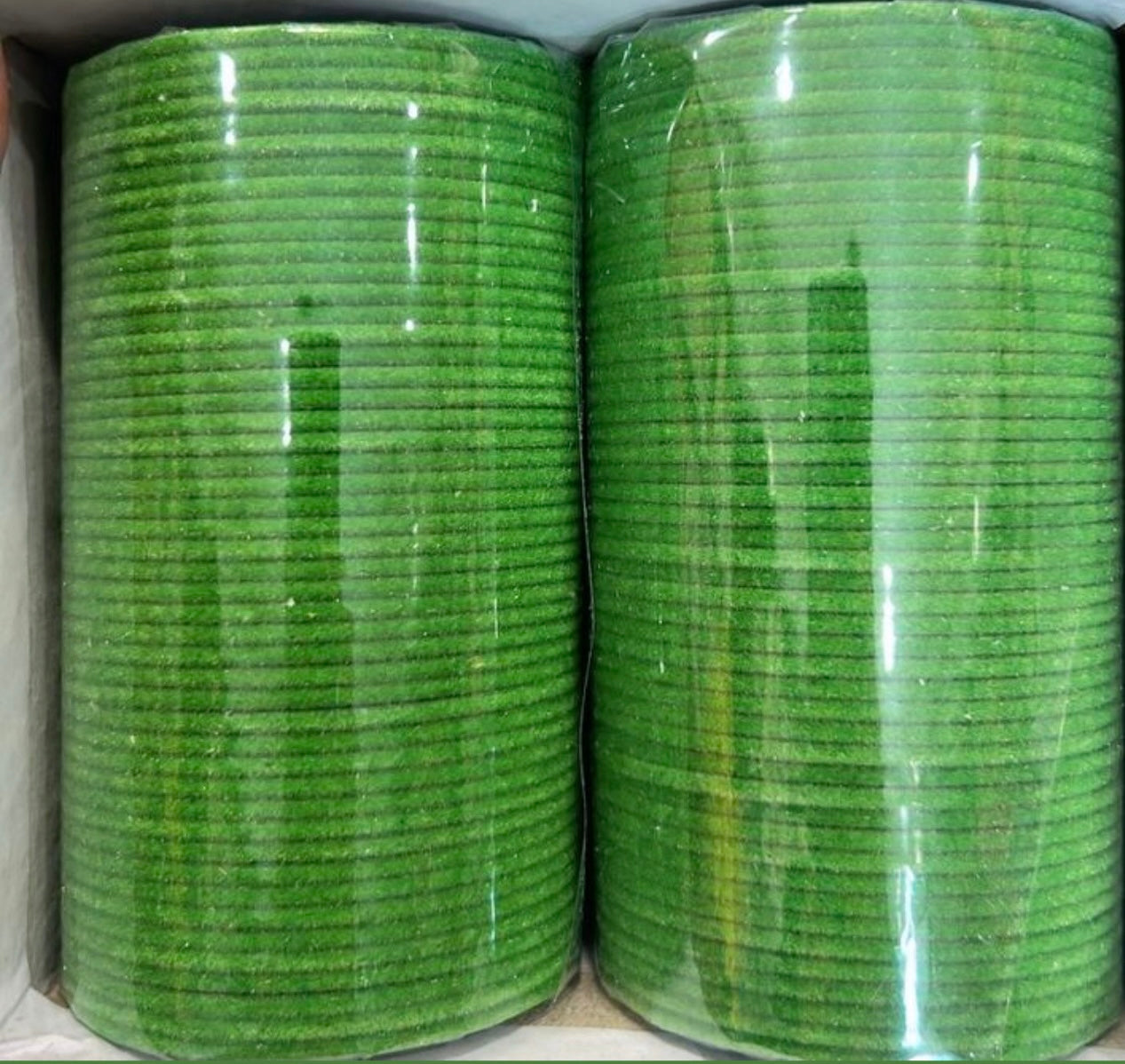 Green Velvet Bangle Set