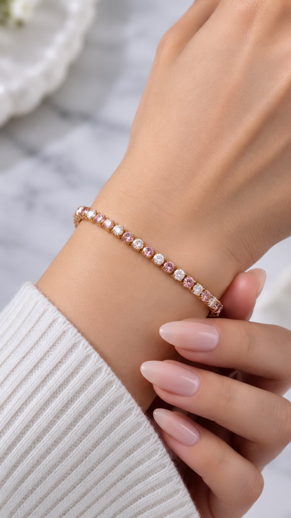 Nikki Anti Tarnish Adjustable Bracelet