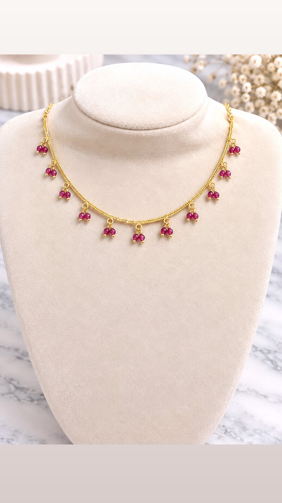 Khushi Gold Plated Anti Tarnish Pendant Chain