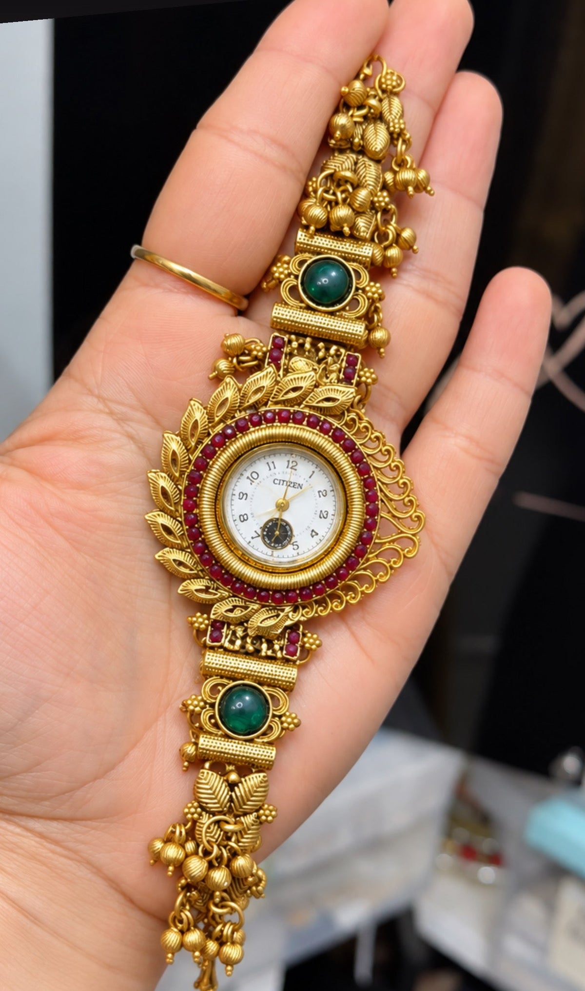 Sheena Heritage Style Watch-Adjustable