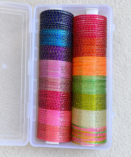 Raindrop Glass Bangle Box-Bangle Box is Included