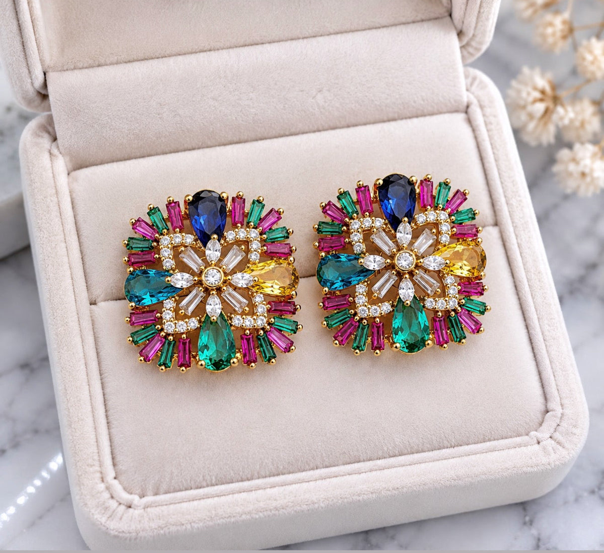 Sania Premium Studs Earrings
