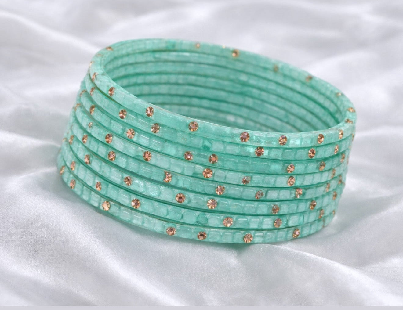 Mahida Glass Bangle Set