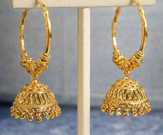 Gold Plated Jhumkis