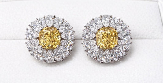 VVS Clarity WG Earring Studs