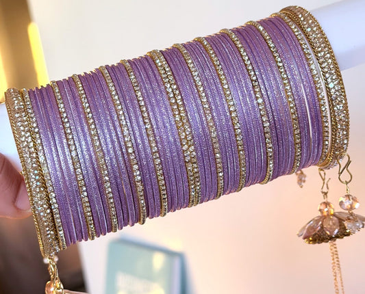 Laila Metal Bangle Set-Full Set