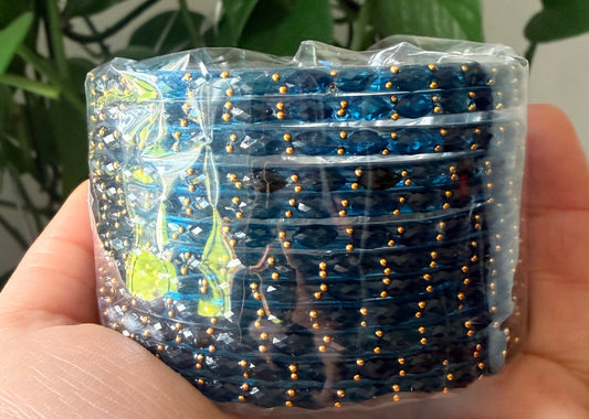 Sophia Glass Bangle Set