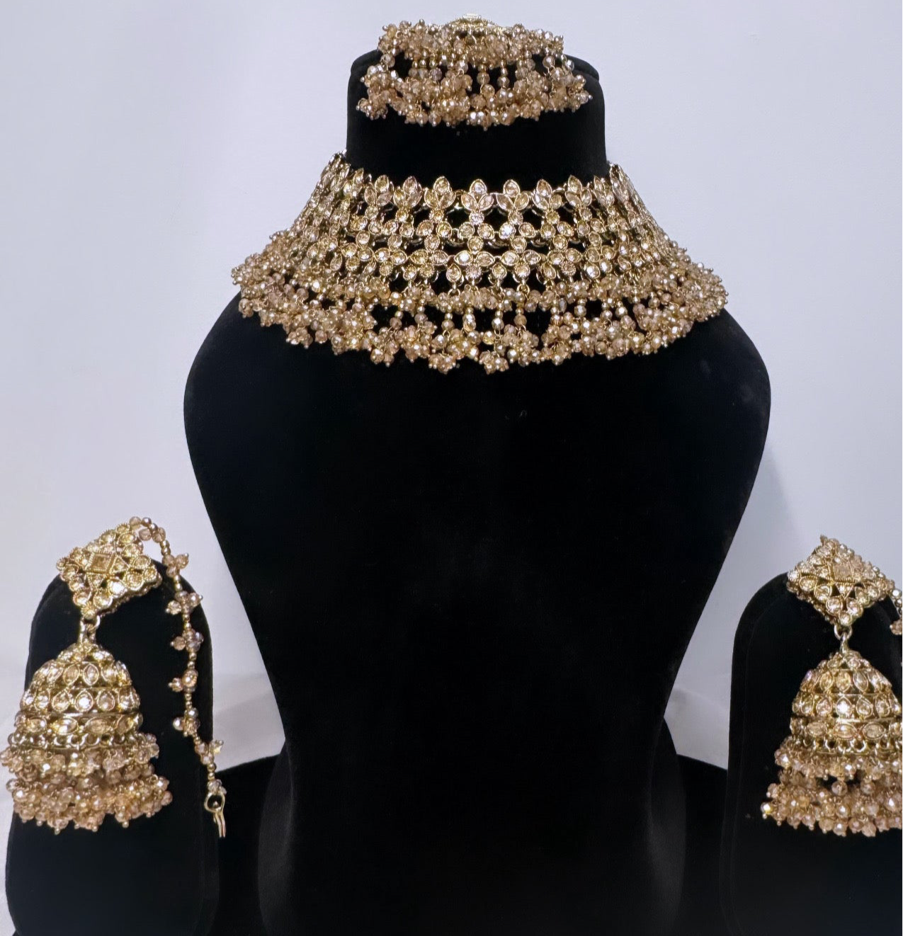 Heavy Semi Bridal Set