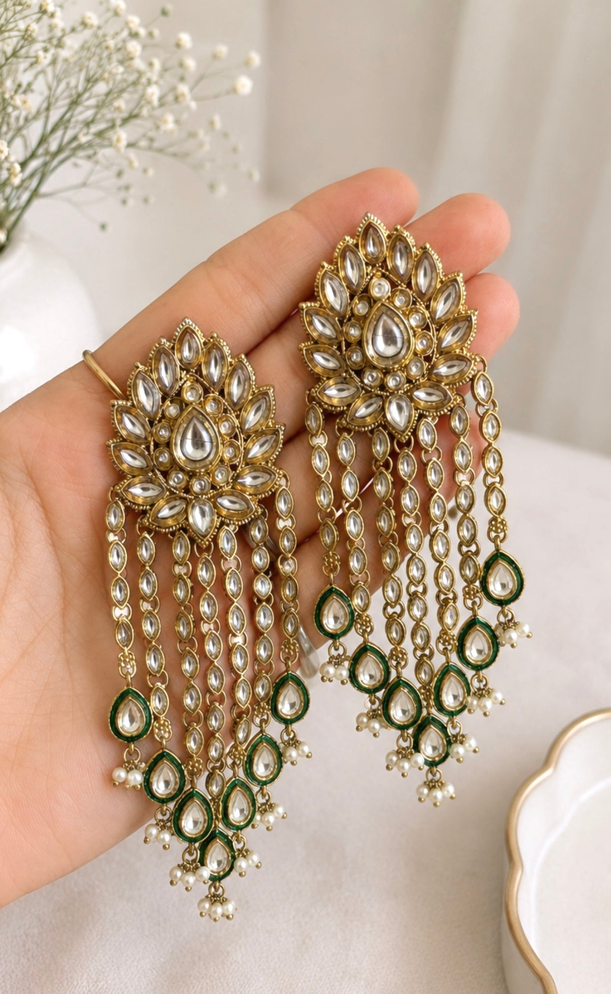 Ritika Premium Statement Earrings-Back in Stock