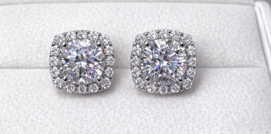 VVS WG Earrings Studs