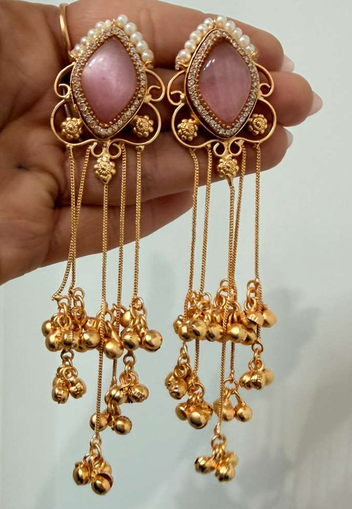 Kashmiri Style Hanging Earrings