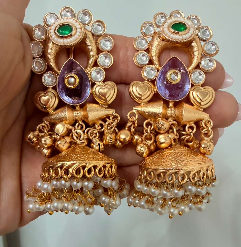 Kashmiri Style Earrings