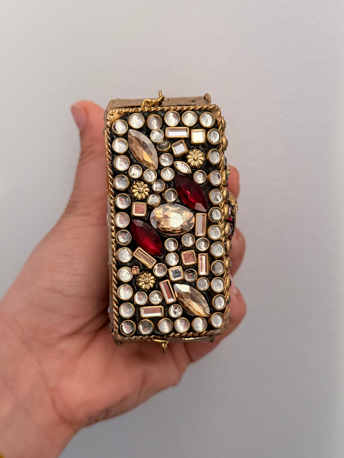 Mini Turkish Clutch With Detachable Chain