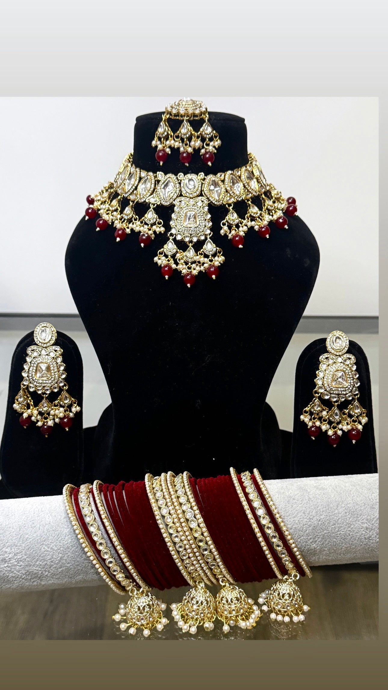 Necklace Set with Bangles