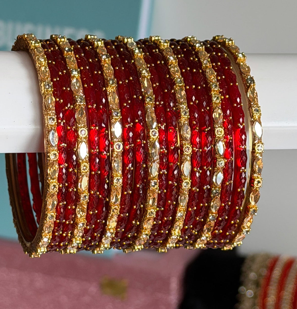 Sanam Glass Bangle Set