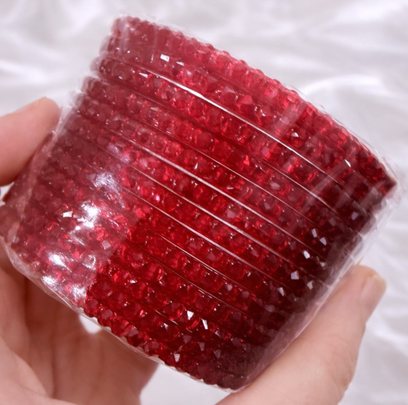 Sophia Glass Bangle Set