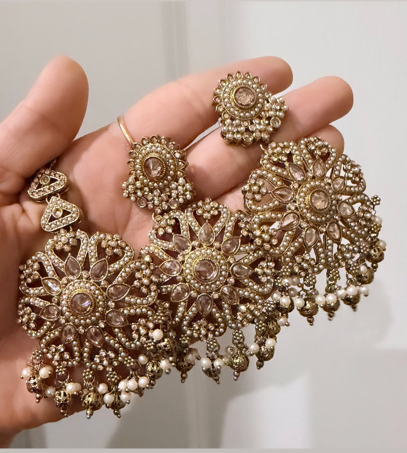 Earrings & Tikka Set