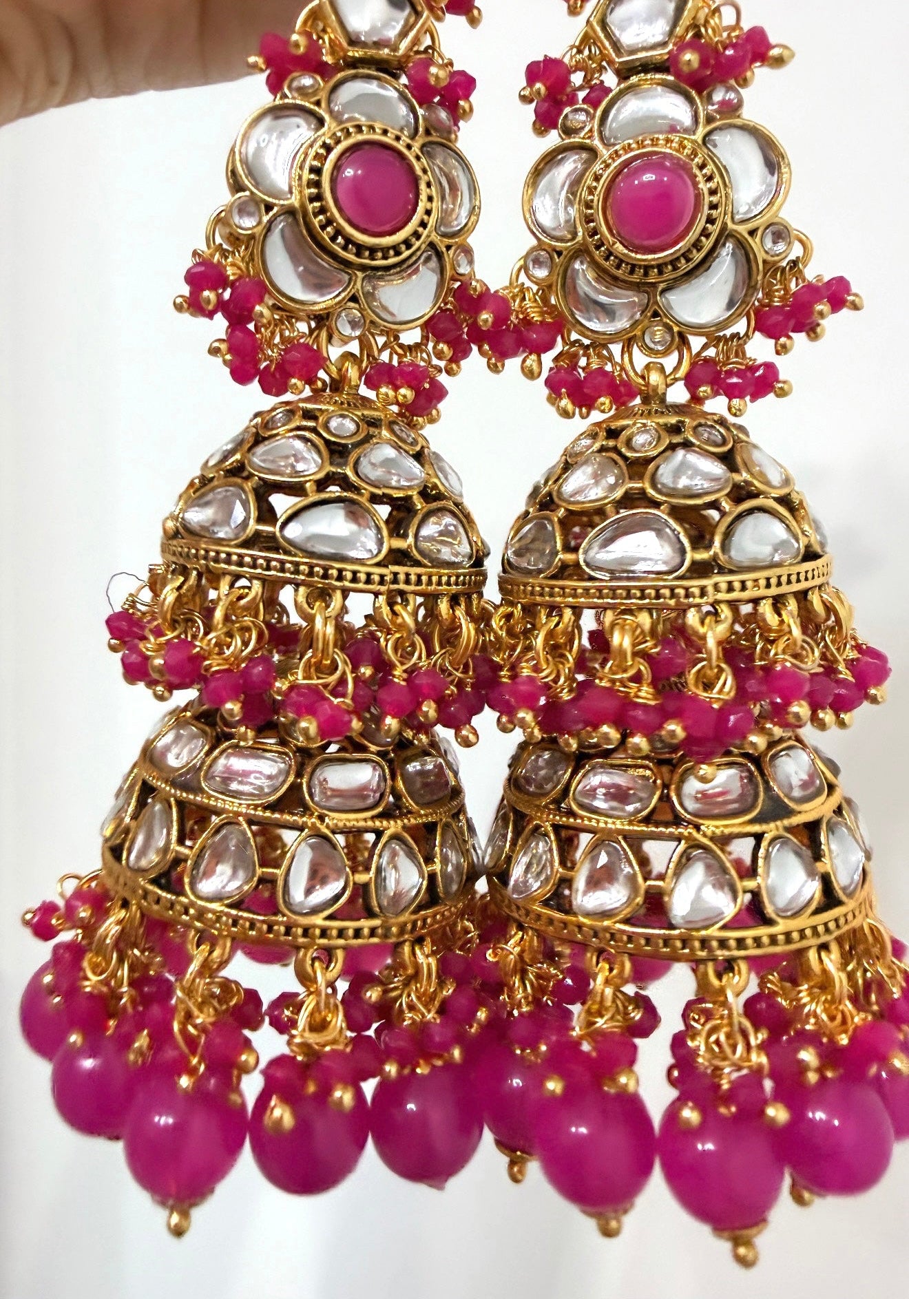 Sahara Style Double Jhumkis