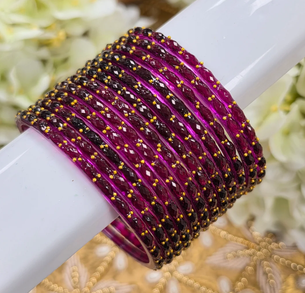 Siya Raindrop Bangle Set