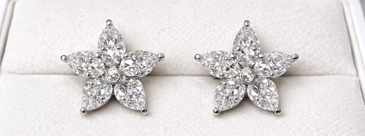 VVS Clarity Studs Earrings
