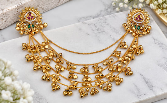 Sakshi Ghungroo Style Hair Accessory