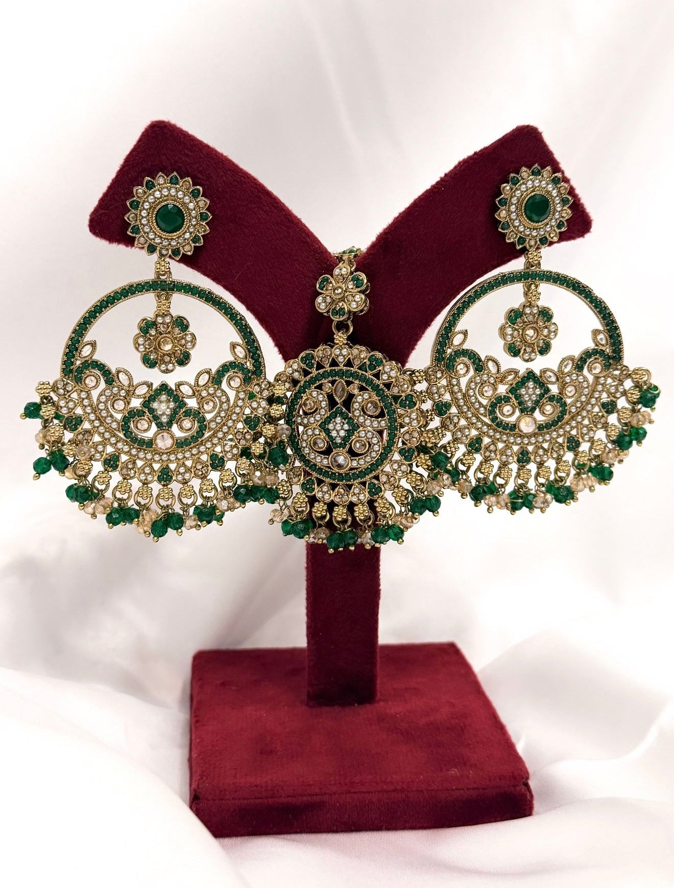 Earrings & Tikka Set