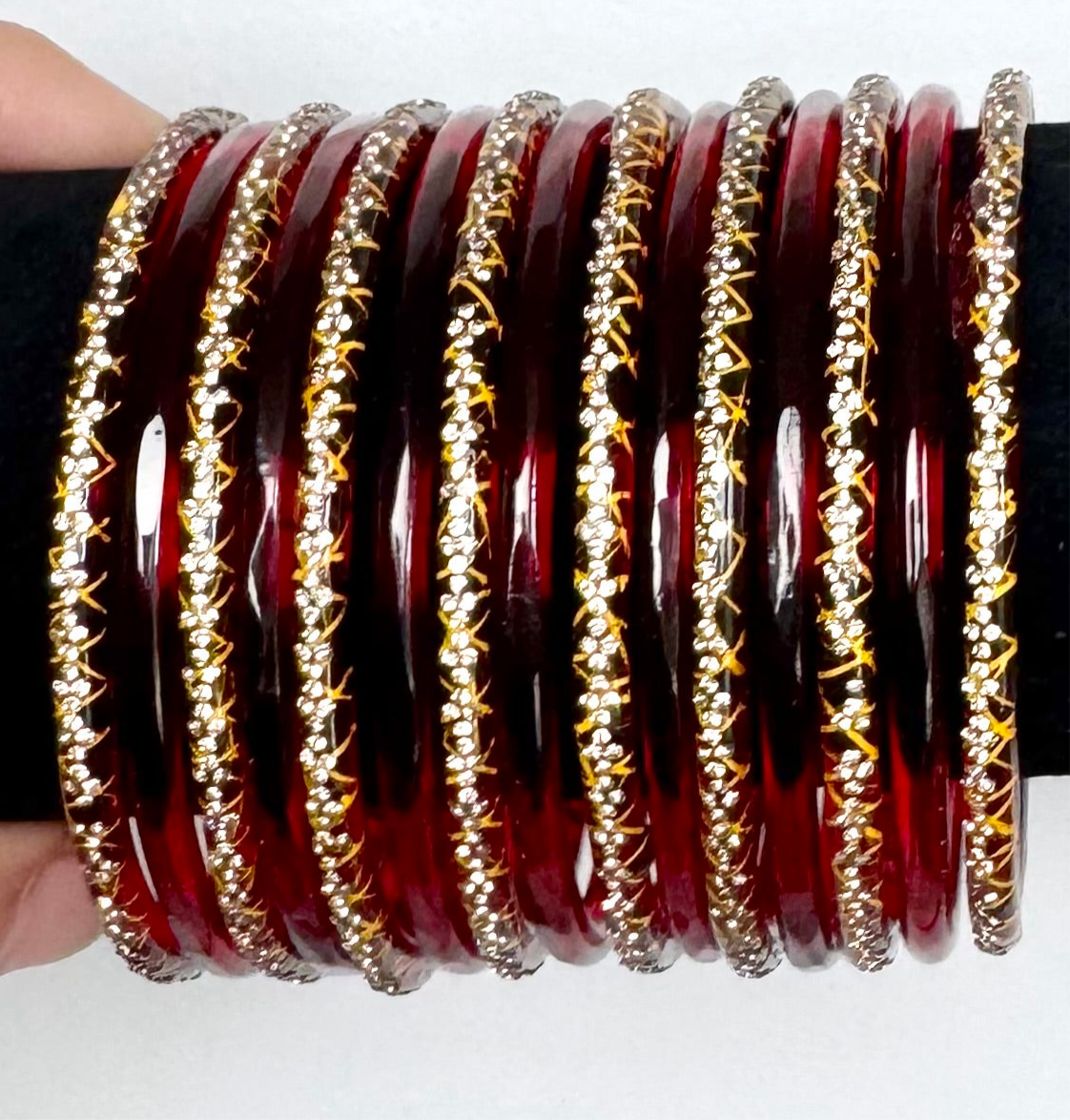 Glass Bangle Set