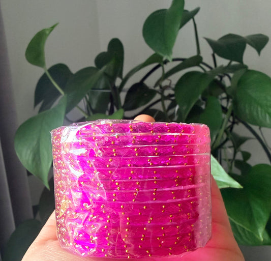 Sophia Glass Bangle Set