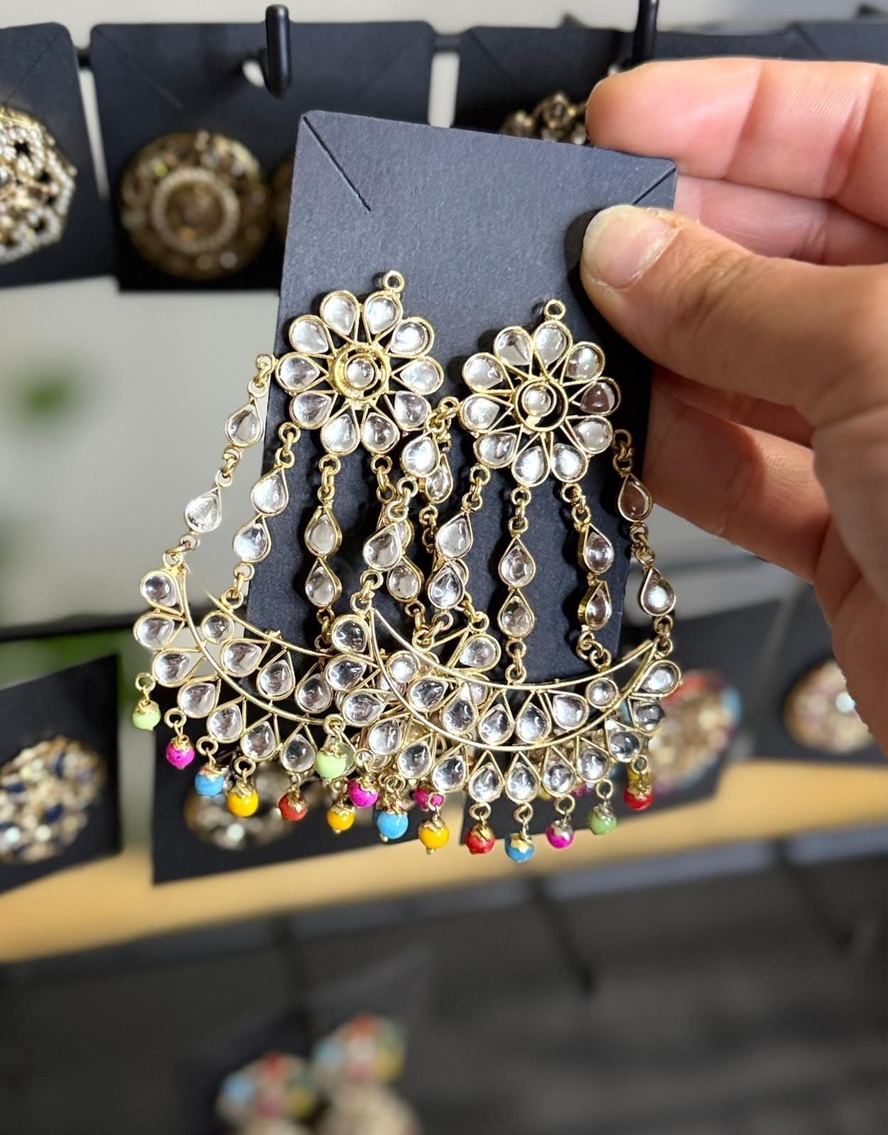 Multi Chandelier Earrings