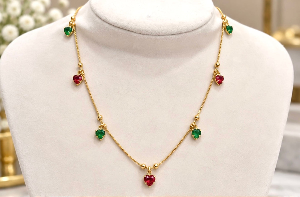 Khushi Gold Plated Anti Tarnish Pendant Chain