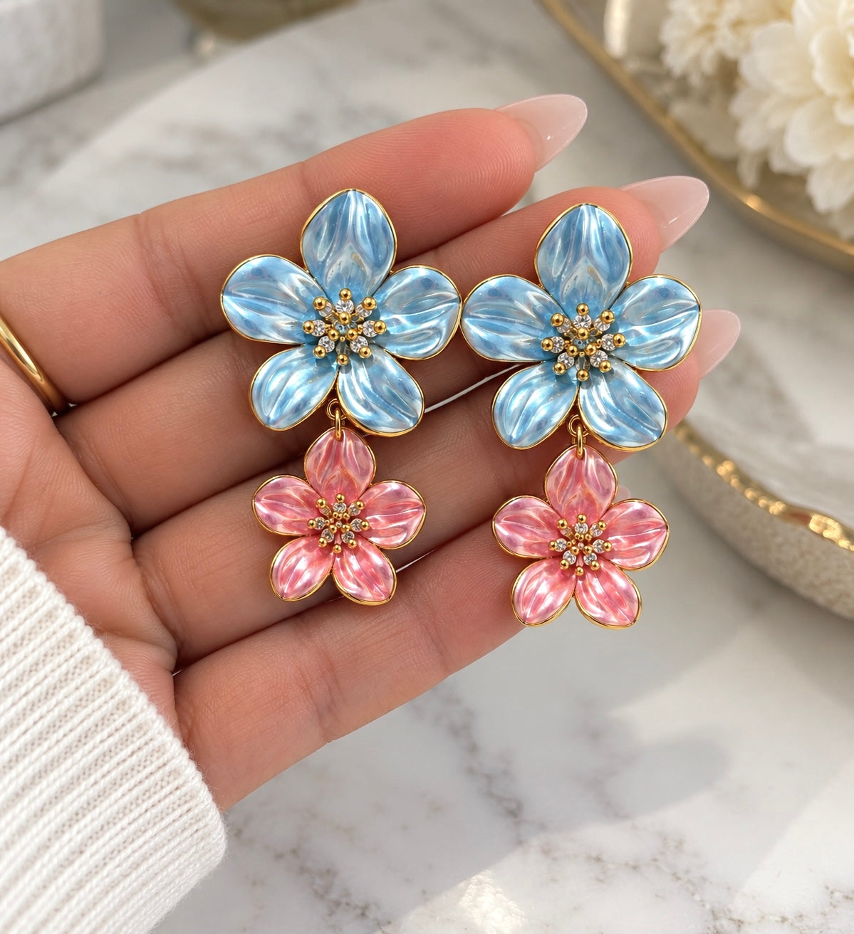 Jasmeen Earrings Studs