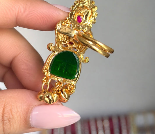 Heritage Ghungroo Style Adjustable Ring