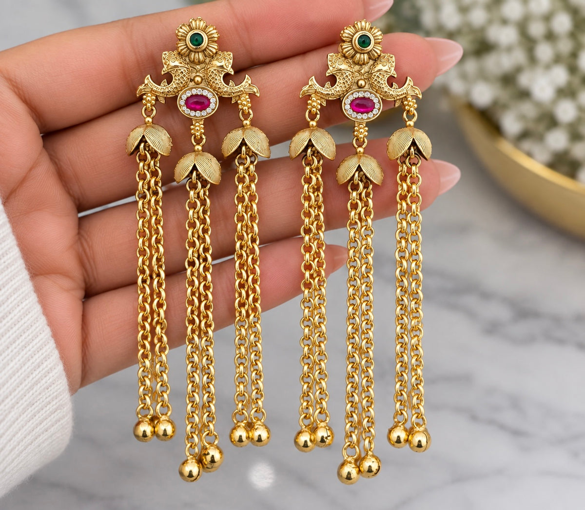 Mansi Kashmiri Style Earrings