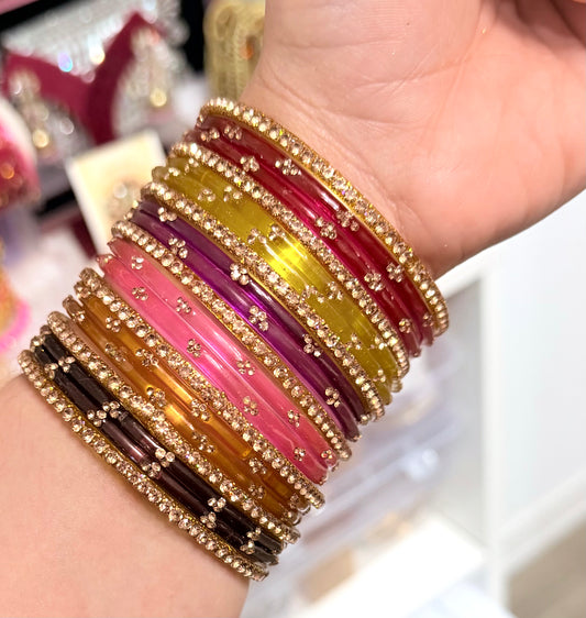 Manpreet Glass Bangle Set