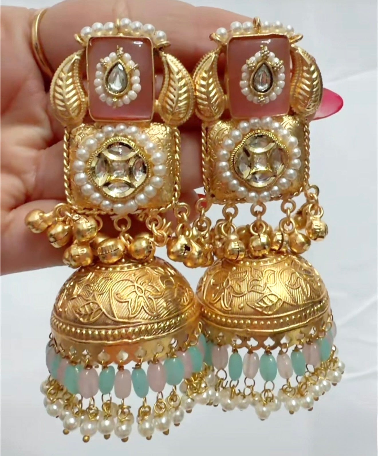 Ranglili Kashmiri Style Earrings