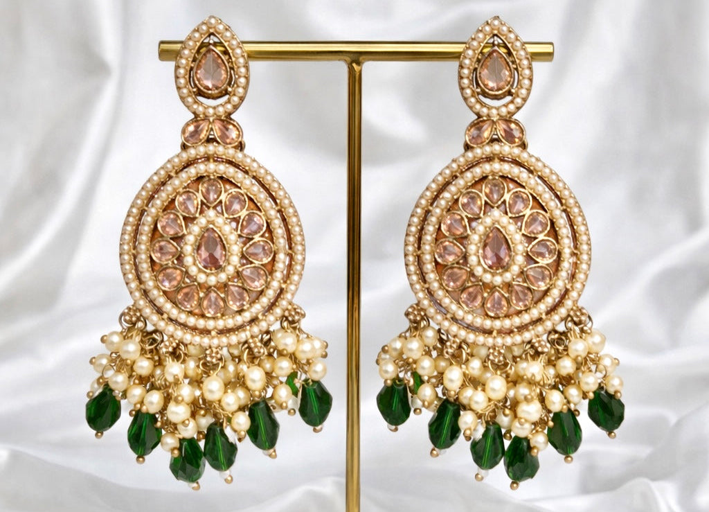Anika Polki Style Earrings