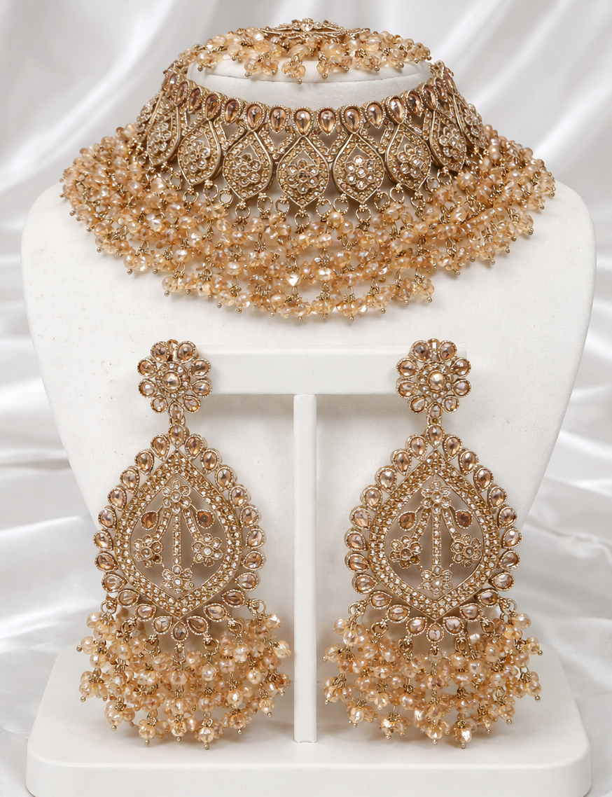 Kiara Heavy Necklace Set