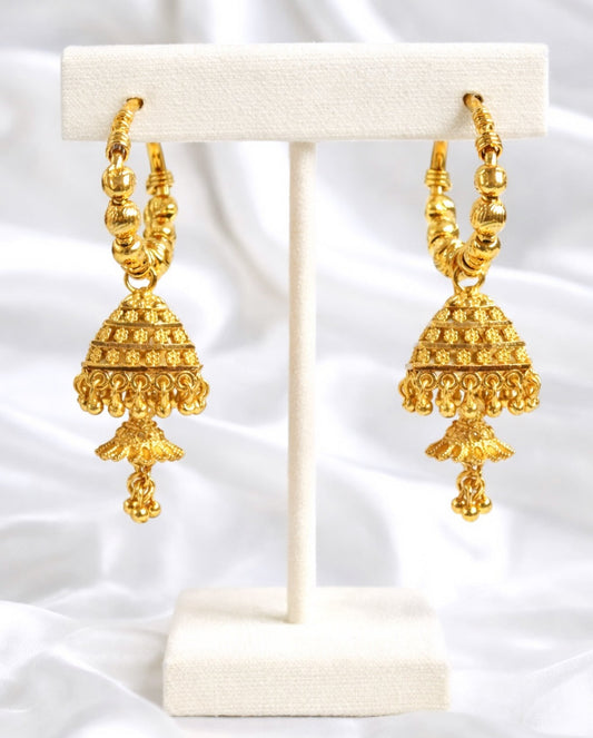 Gold Plated Jhumkis