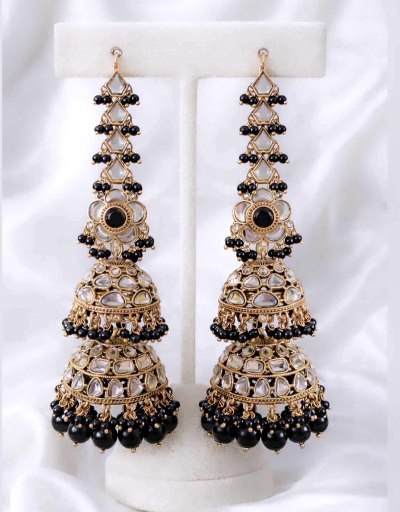 Sahara Style Double Layered Jhumkis