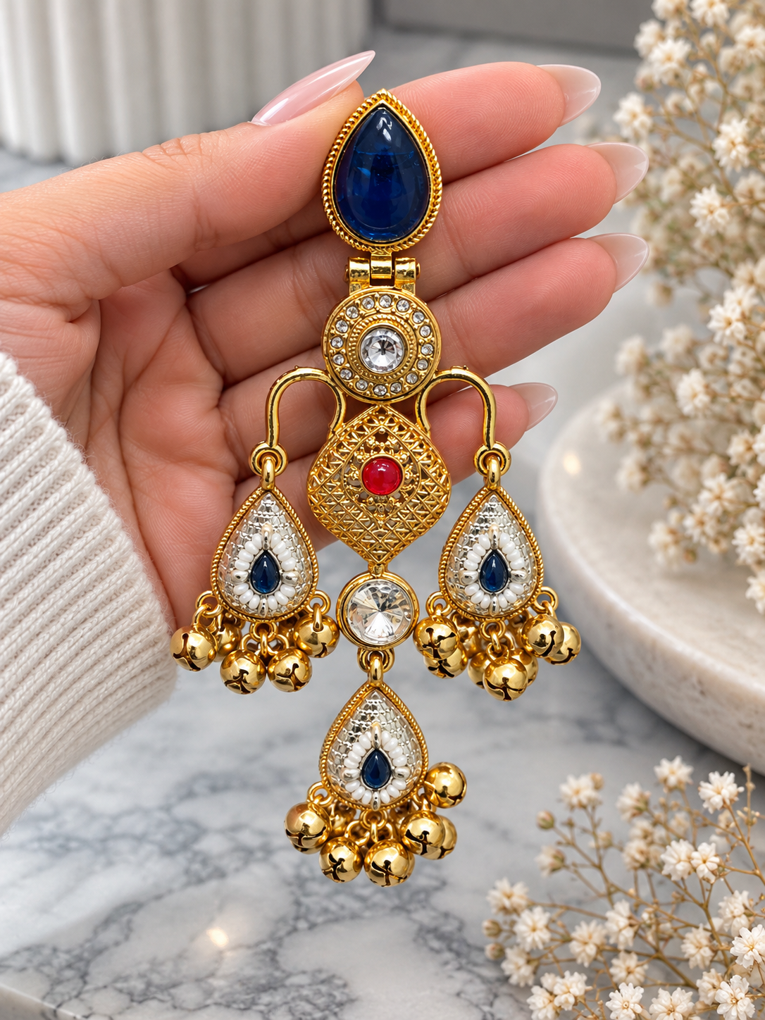 Roshini Kashmiri Earrings