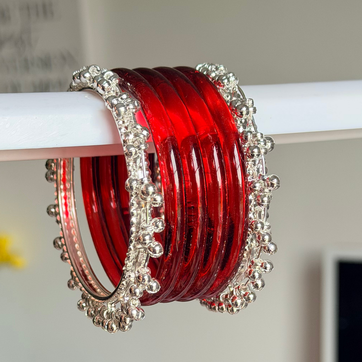 Nandini Glossy Bangle Set