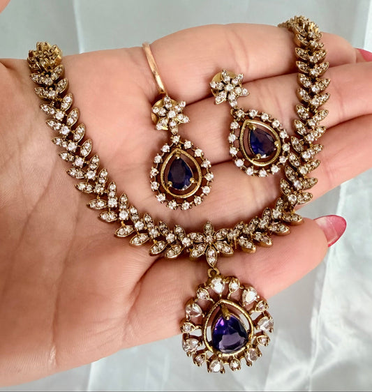 Sapphire Noor Necklace