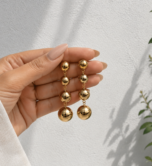 Rakhi Ball Drop Style Premium Earrings