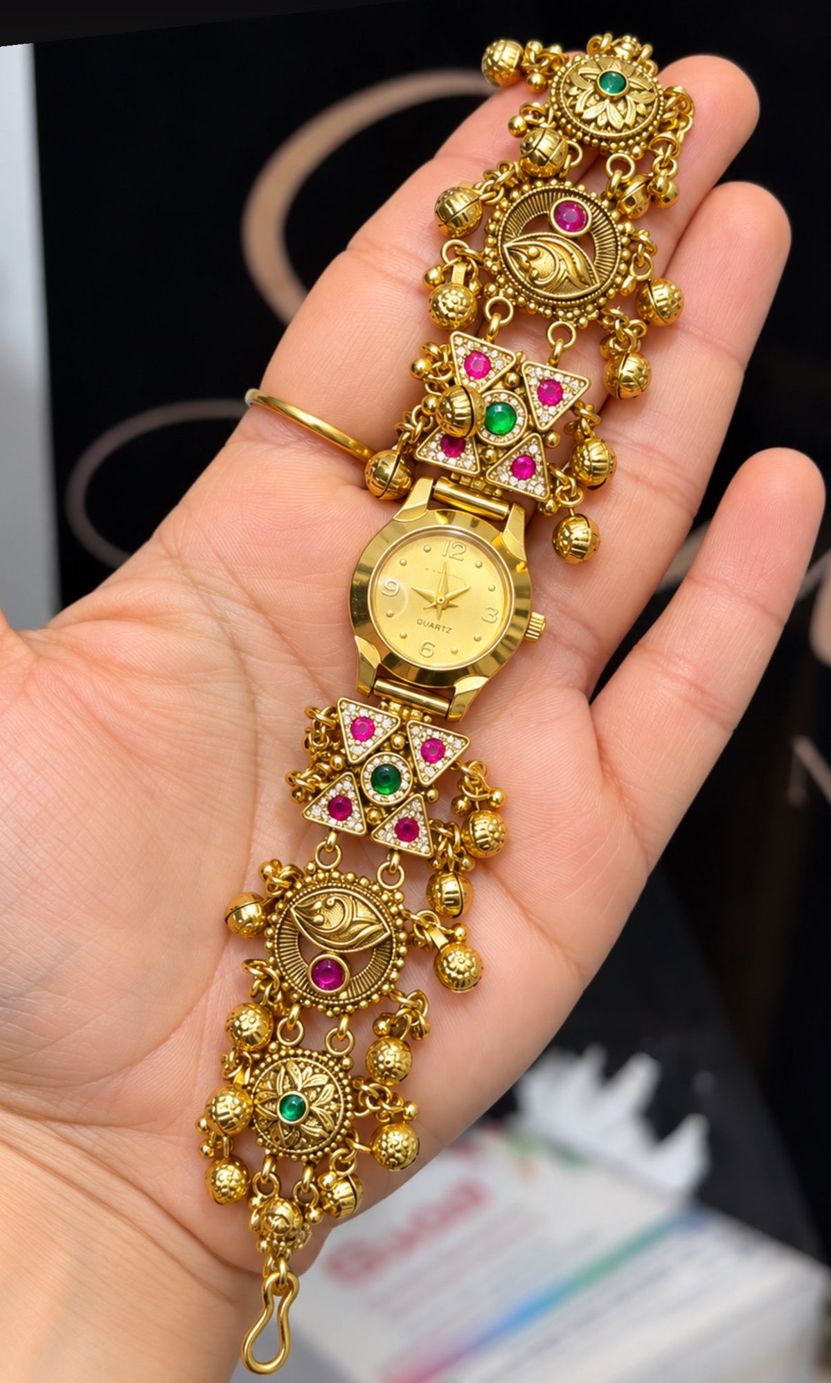 Sheena Heritage Style Watch-Adjustable
