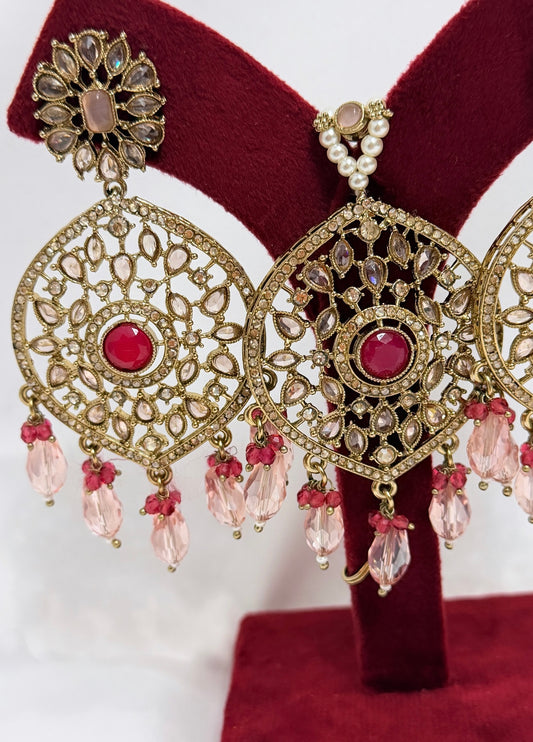 Earrings & Tikka Set